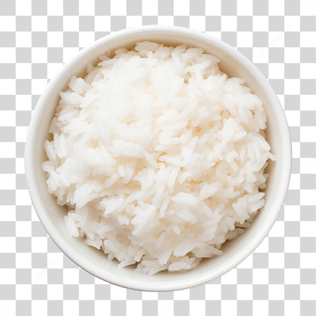 Tigela de Arroz PNG Transparente