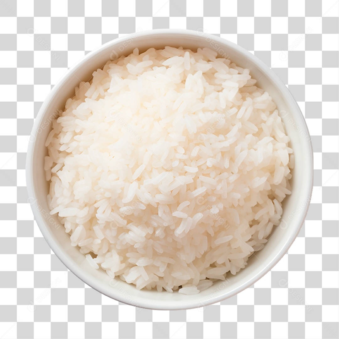 Tigela de Arroz PNG Transparente