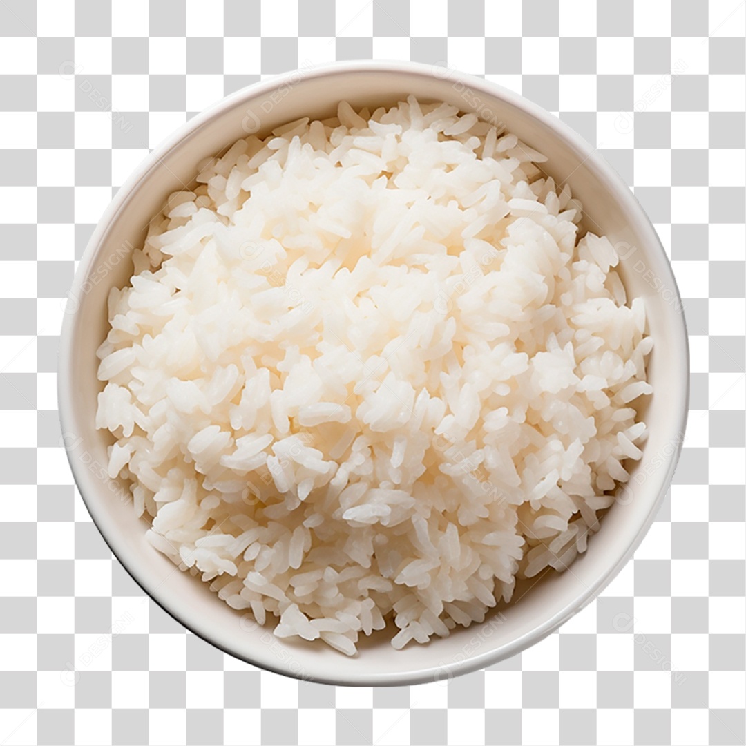 Tigela de Arroz PNG Transparente