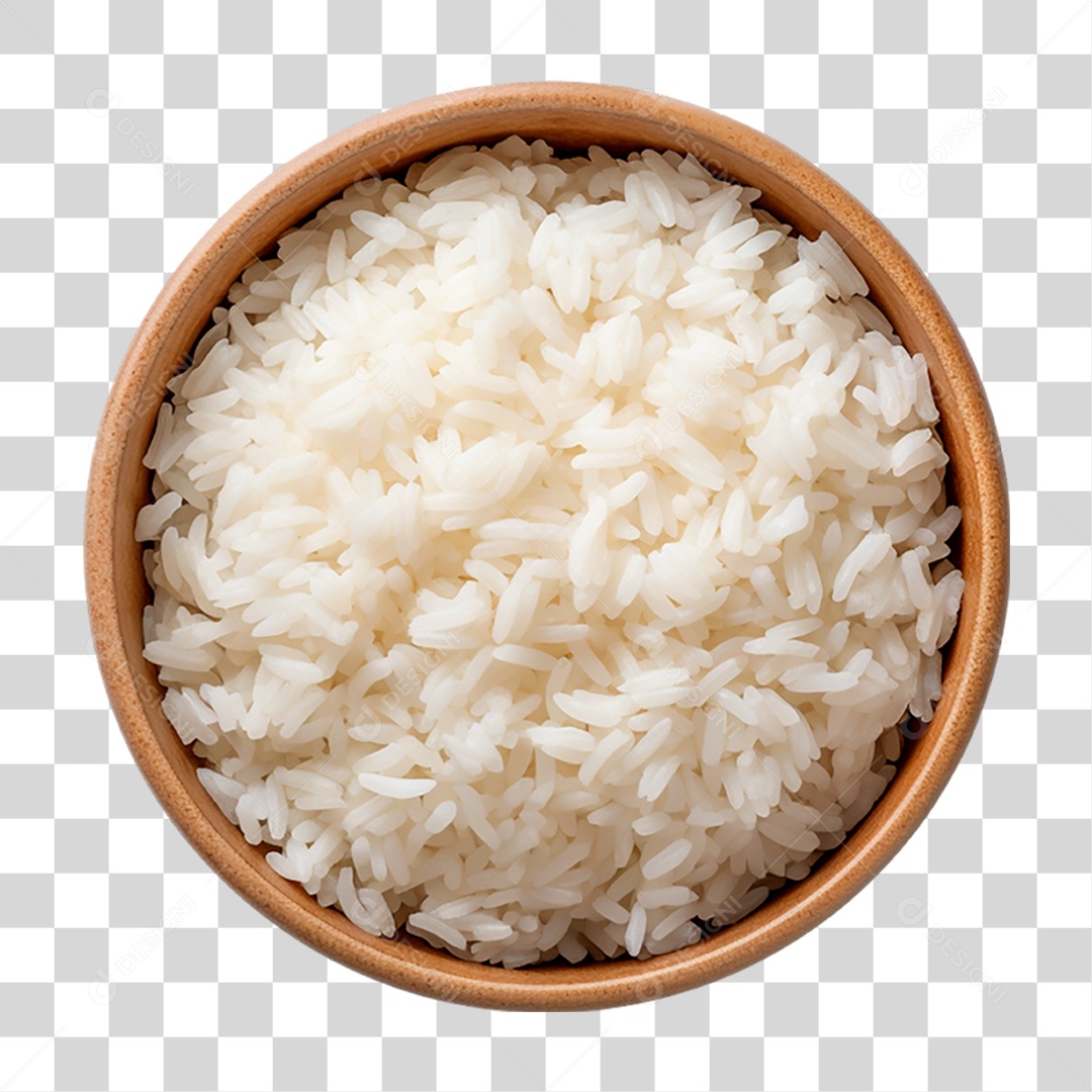 Tigela de Arroz PNG Transparente