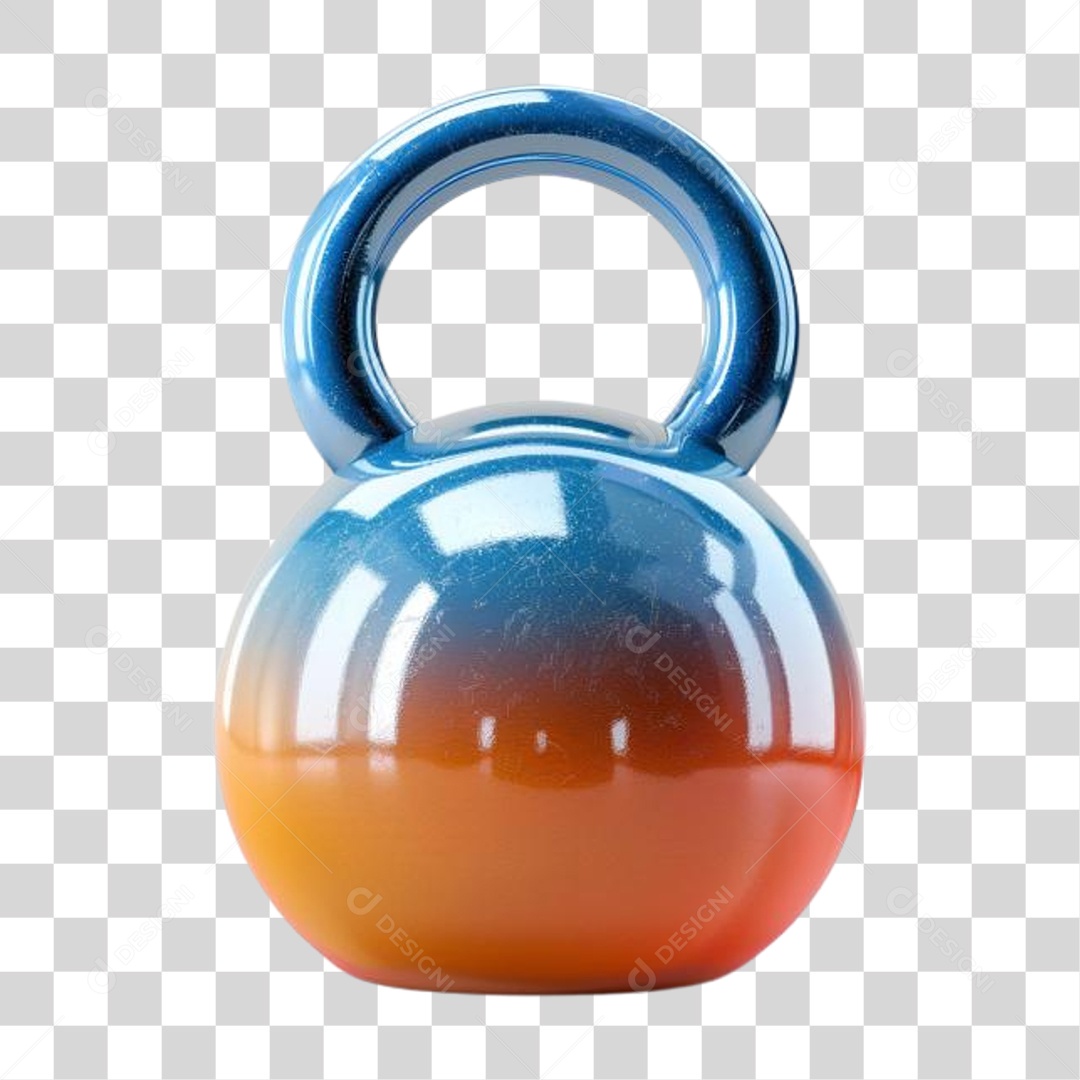 Peso de Academia Treino PNG Transparente