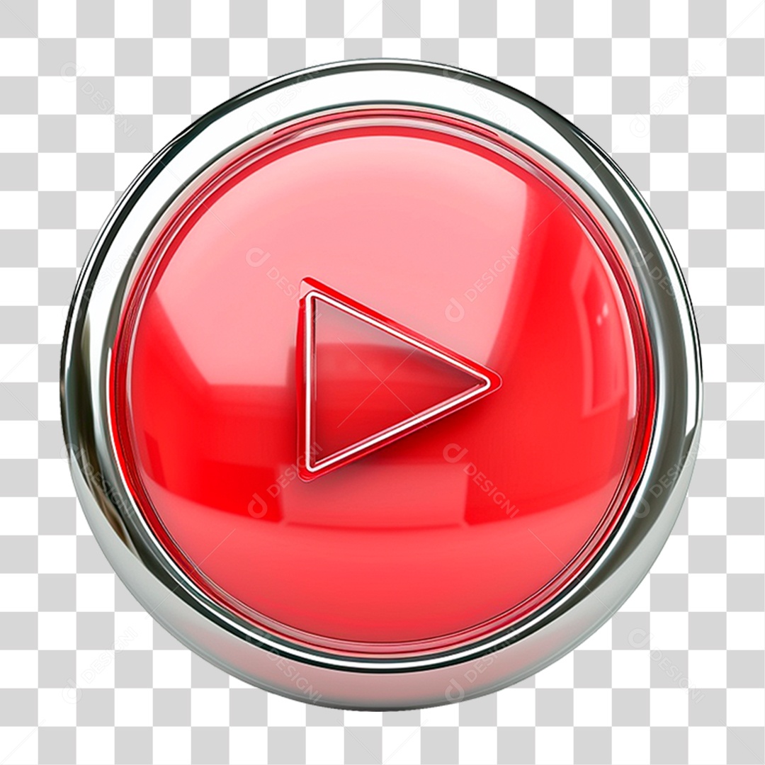 Botão de Play PNG Transparente