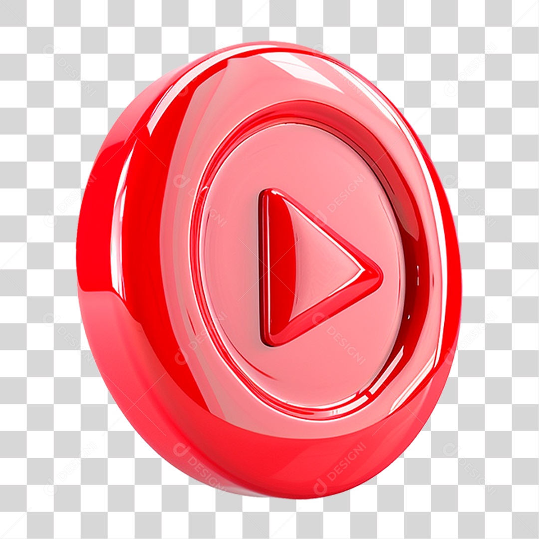 Botão de Play PNG Transparente