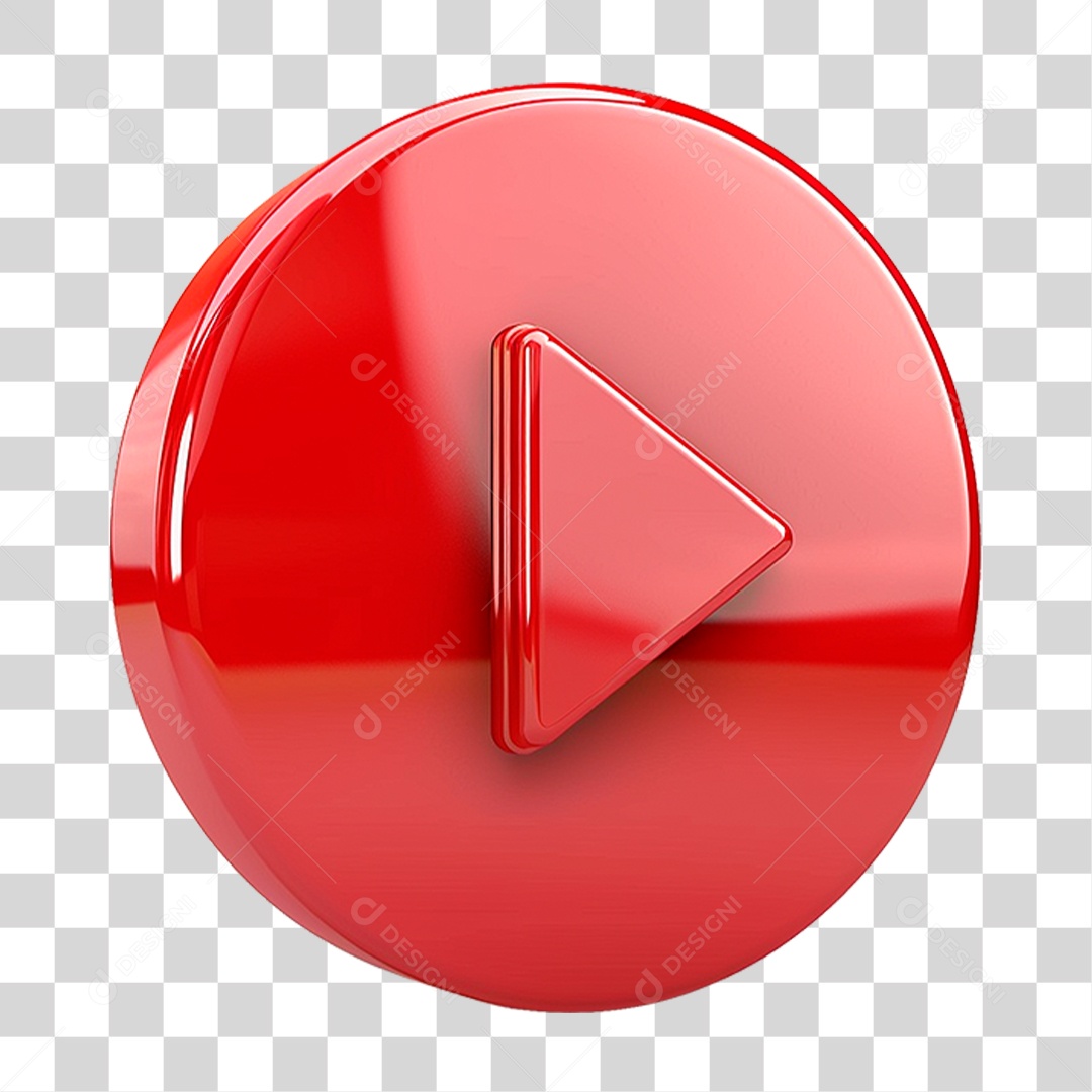 Botão de Play PNG Transparente