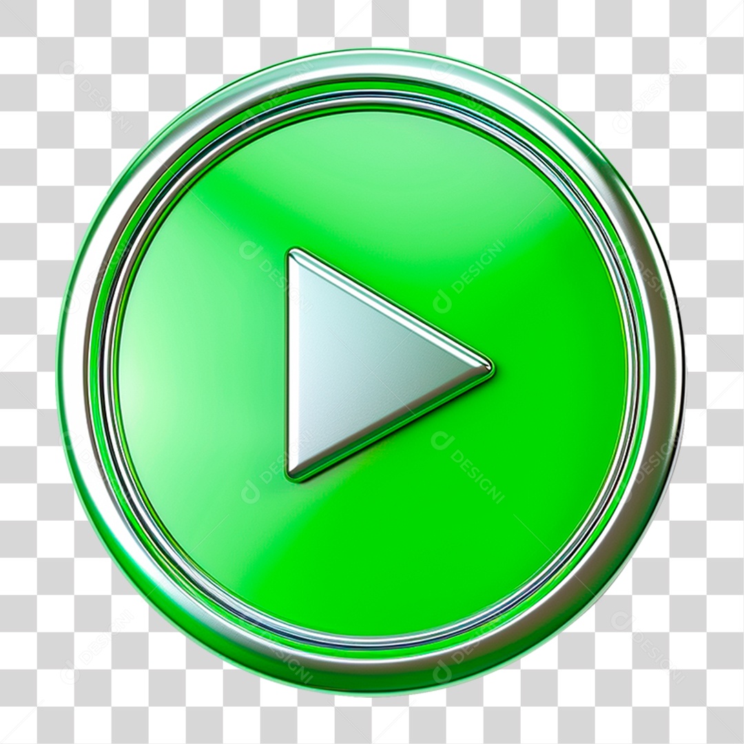 Botão de Play PNG Transparente