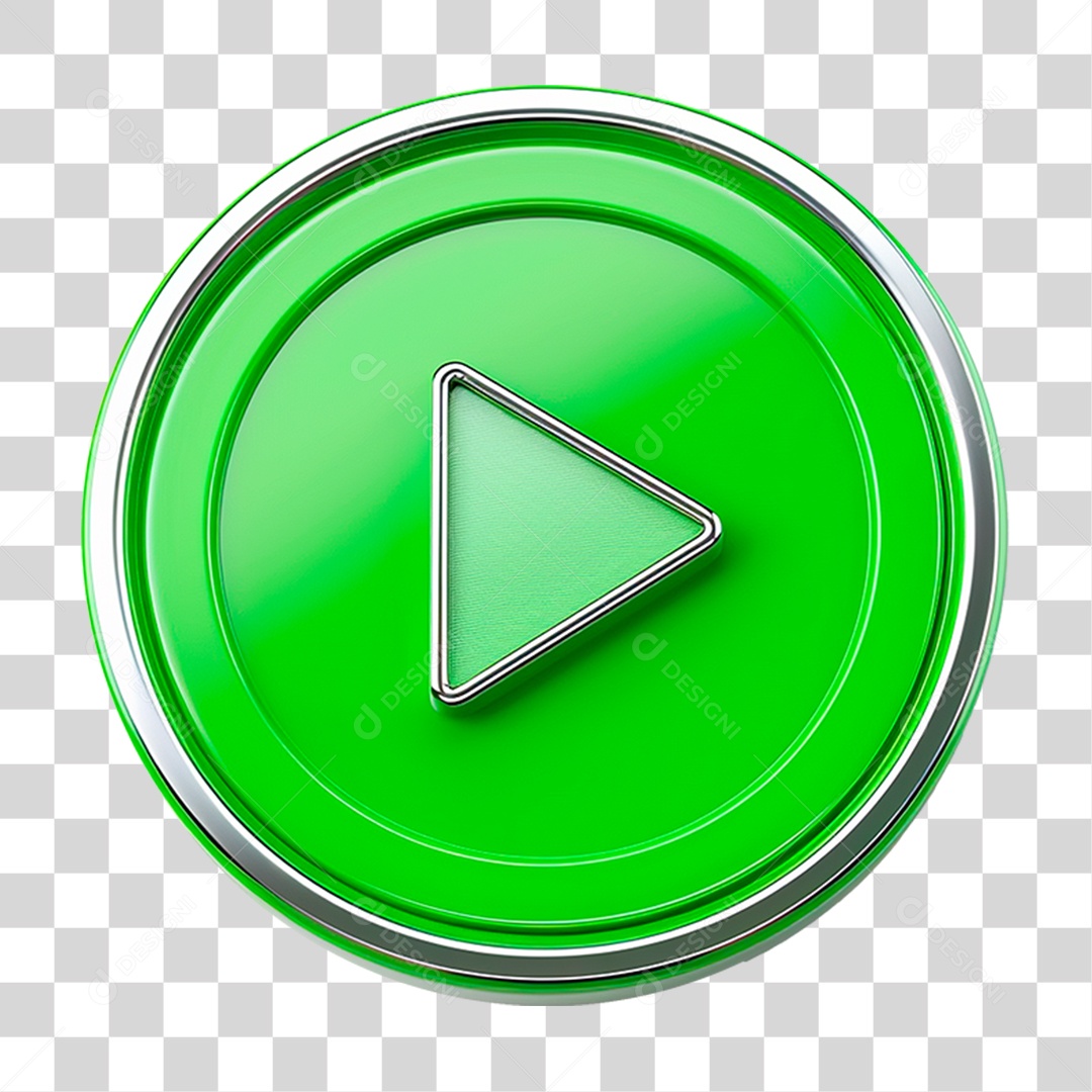 Botão de Play PNG Transparente