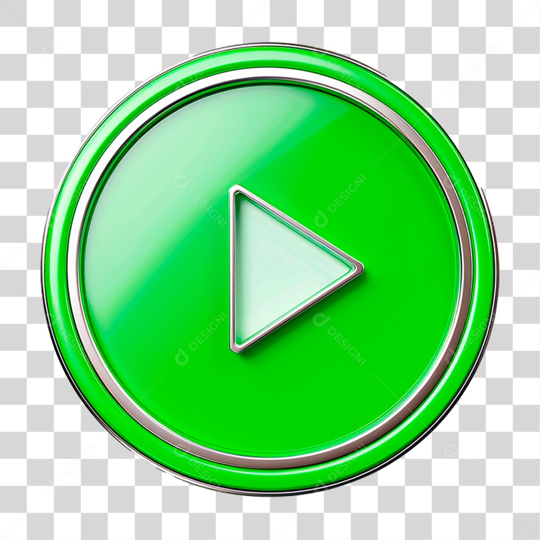 Botão de Play PNG Transparente