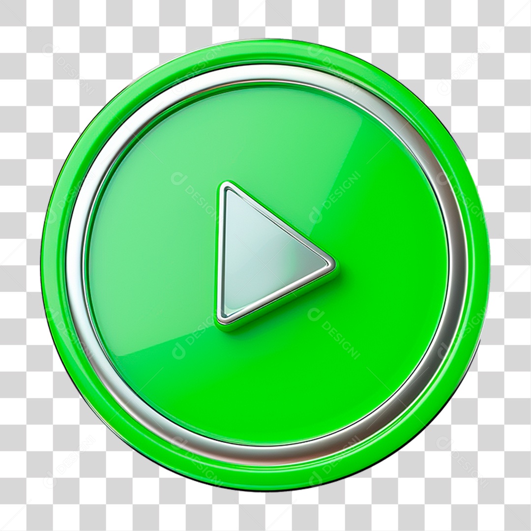Botão de Play PNG Transparente