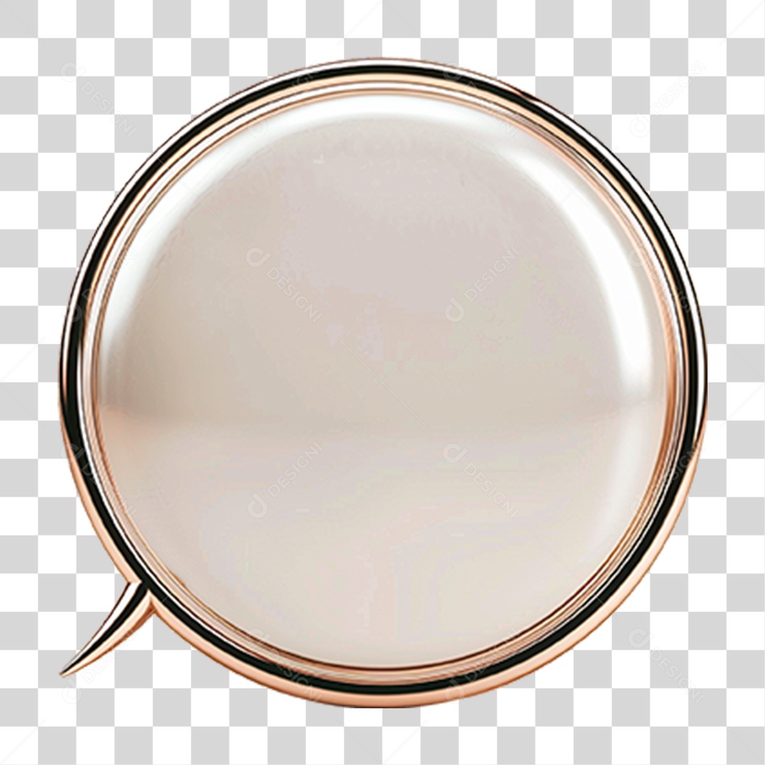 Balão de Fala PNG Transparente