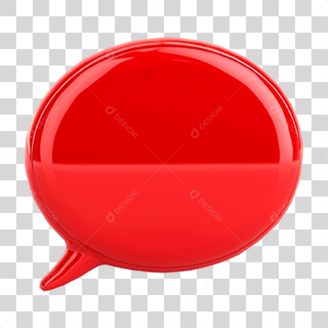 Balão de Fala PNG Transparente