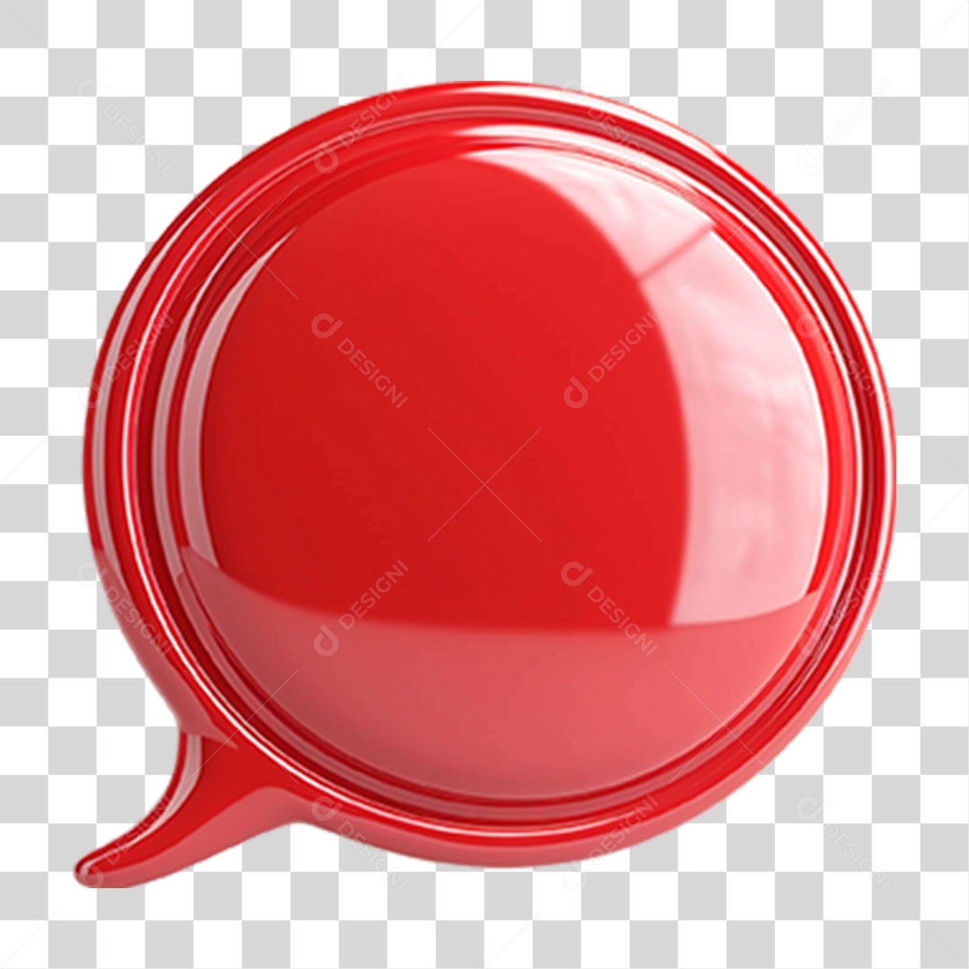 Balão de Fala PNG Transparente