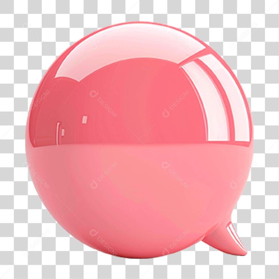 Balão de Fala PNG Transparente
