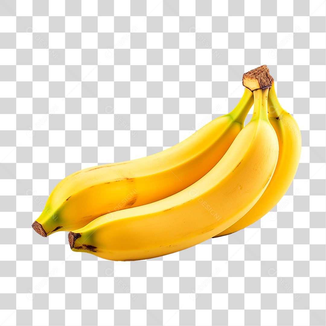 Penca de Bananas PNG Transparente