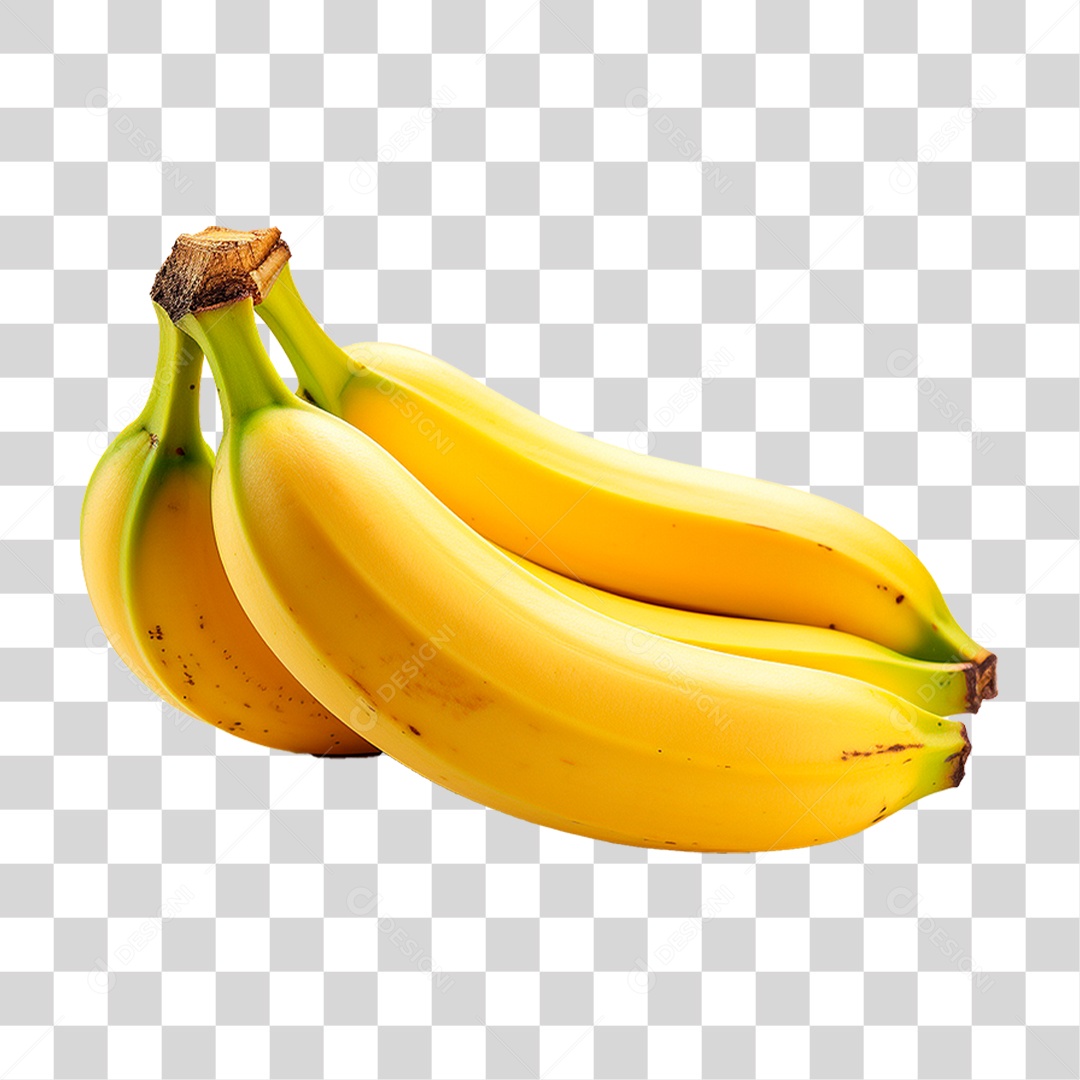 Penca de Bananas PNG Transparente