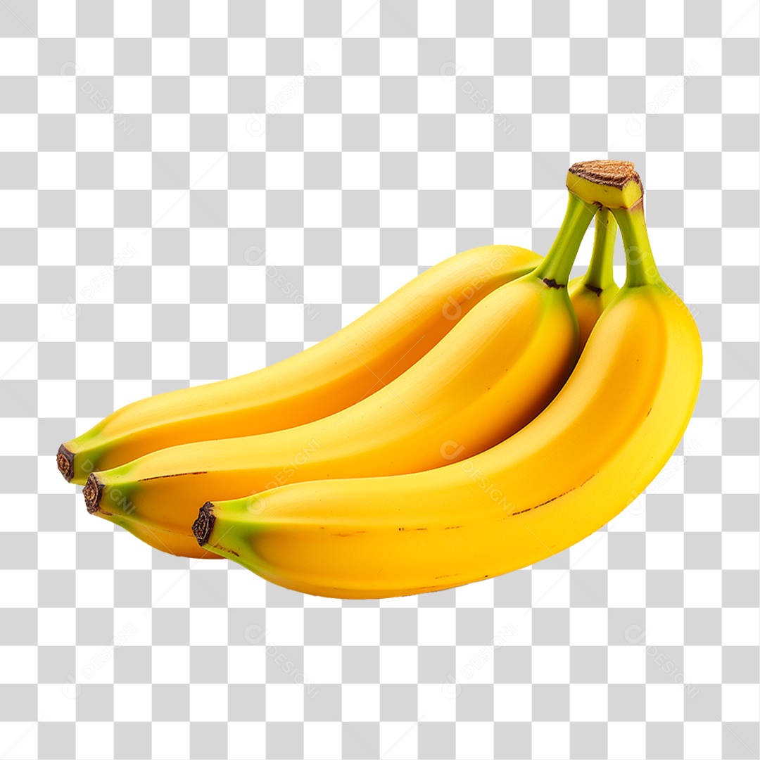 Penca de Bananas PNG Transparente