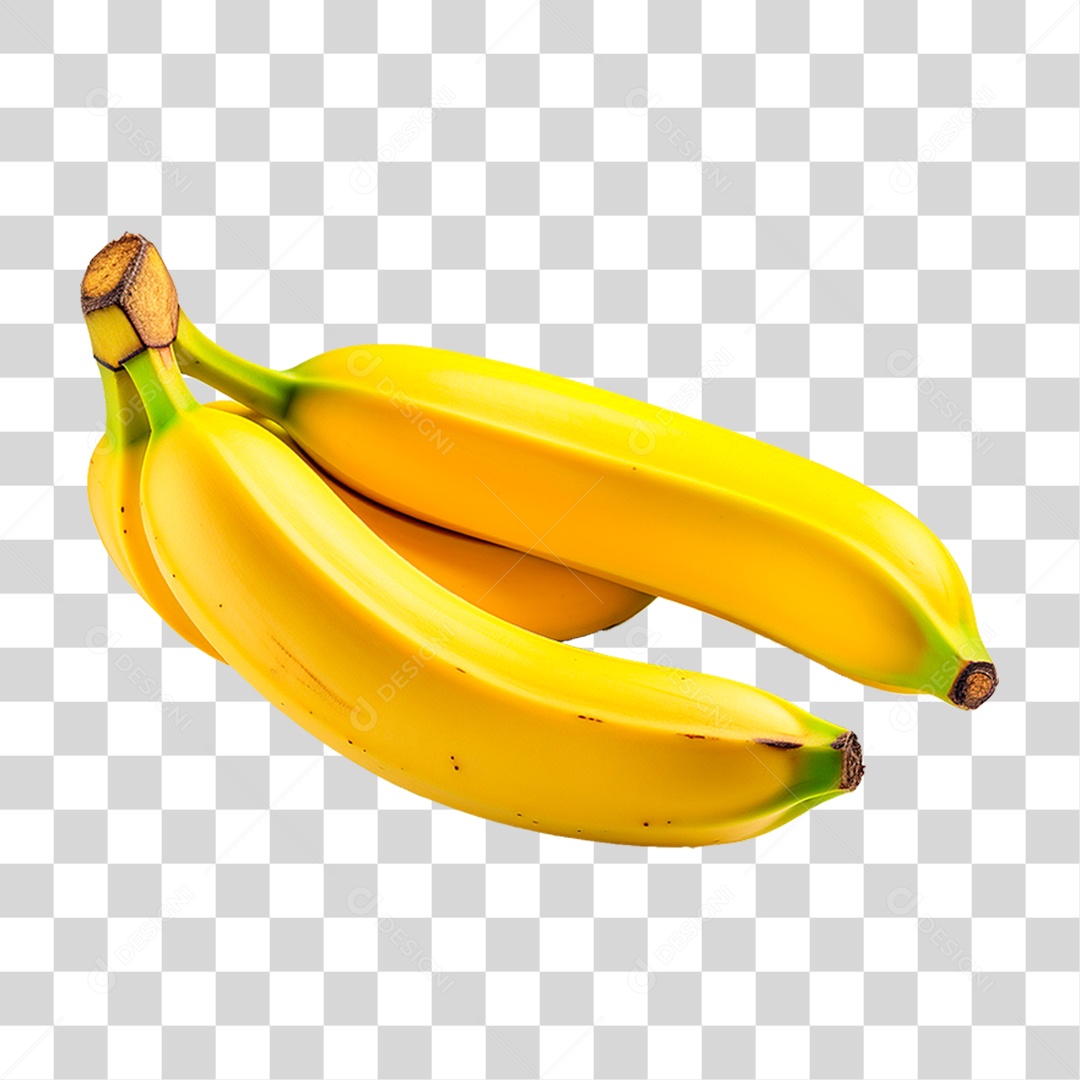 Penca de Bananas PNG Transparente