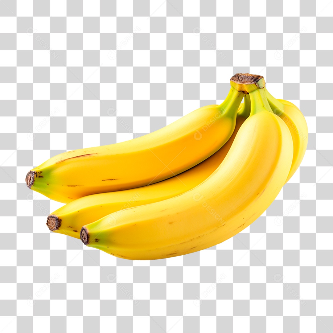 Penca de Bananas PNG Transparente