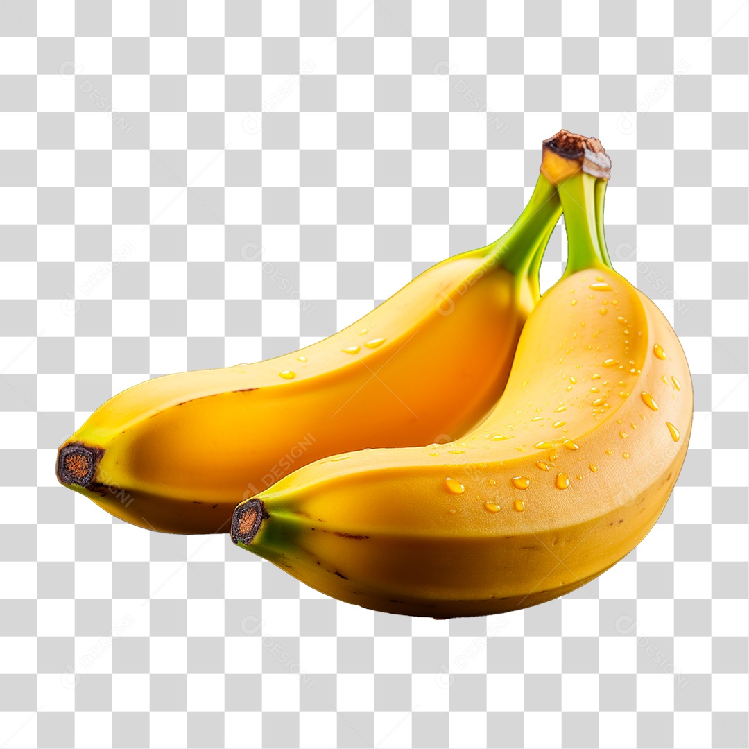 Penca de Bananas PNG Transparente