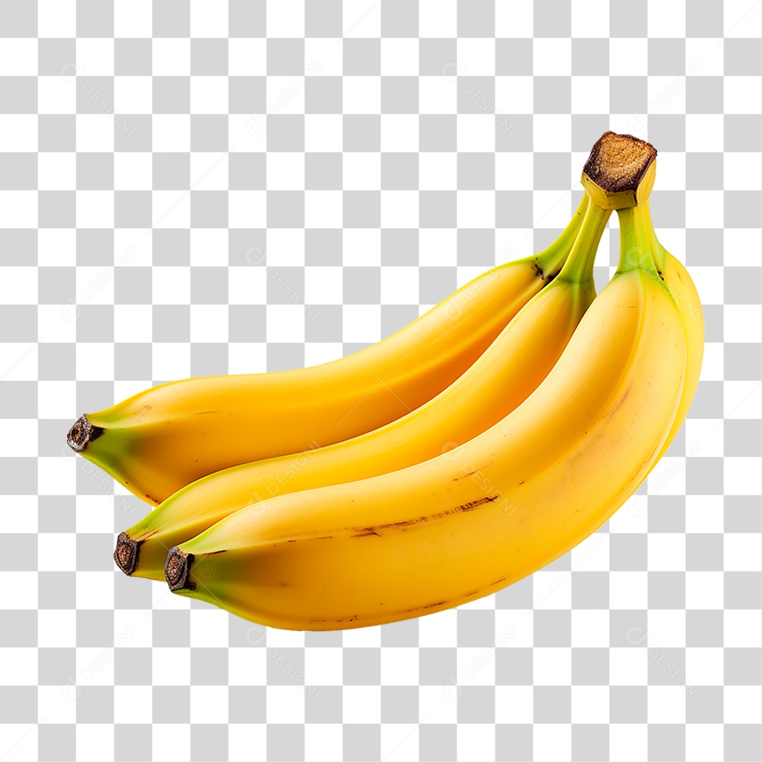 Penca de Bananas PNG Transparente