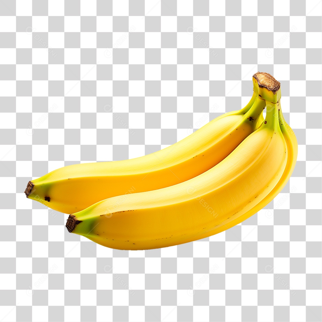 Penca de Bananas PNG Transparente