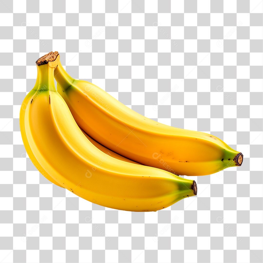 Penca de Bananas PNG Transparente