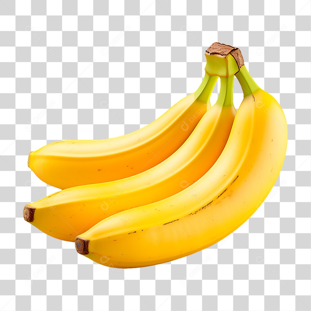 Penca de Bananas PNG Transparente