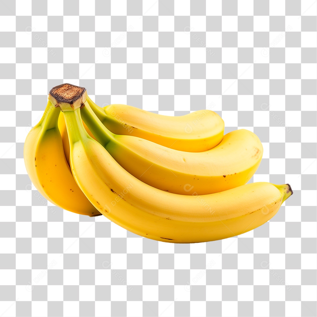Penca de Bananas PNG Transparente