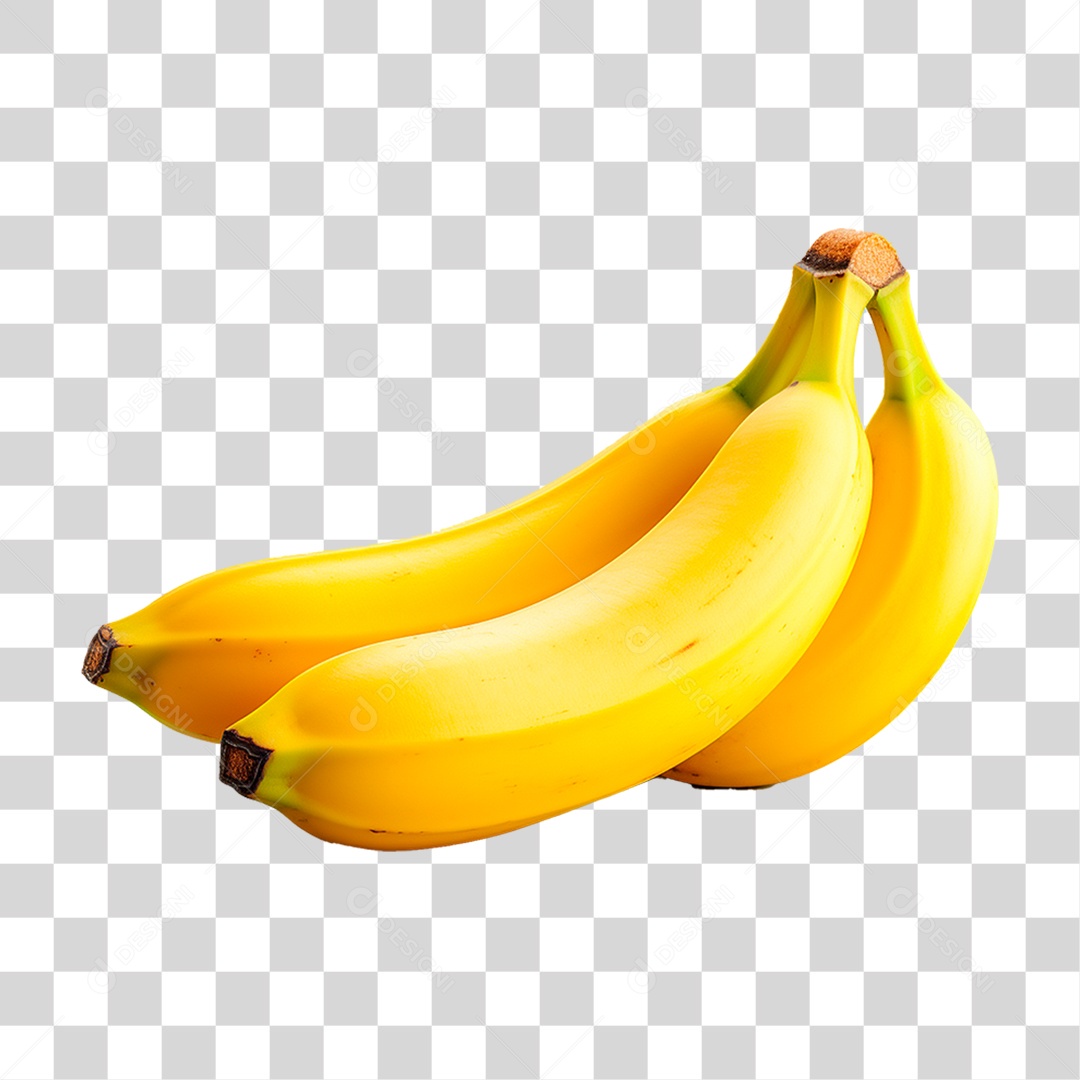Penca de Bananas PNG Transparente