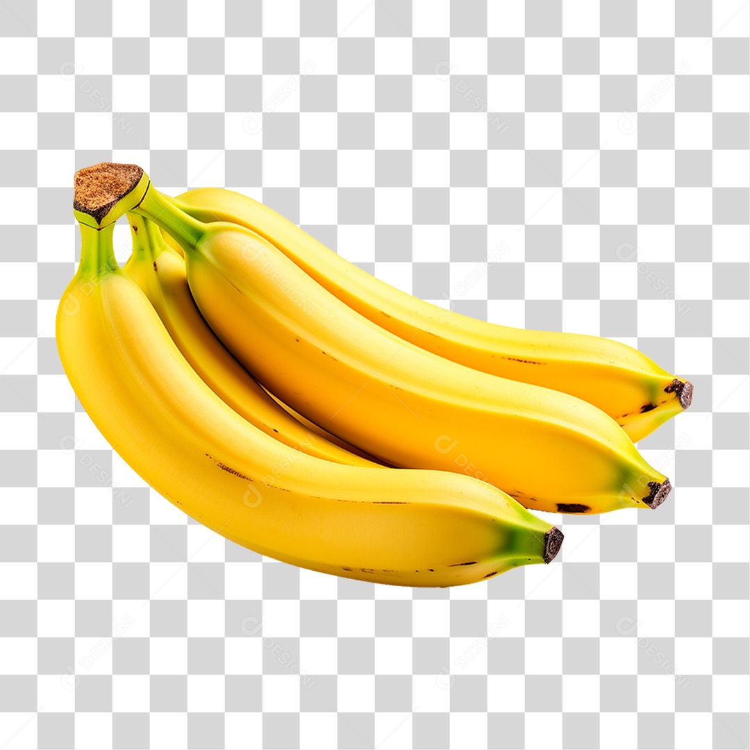 Penca de Bananas PNG Transparente
