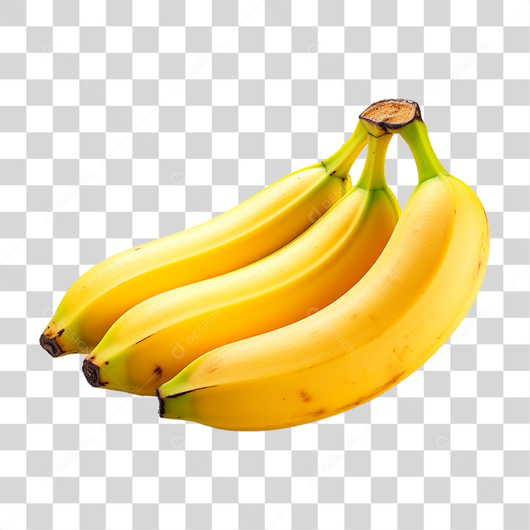 Penca de Bananas PNG Transparente