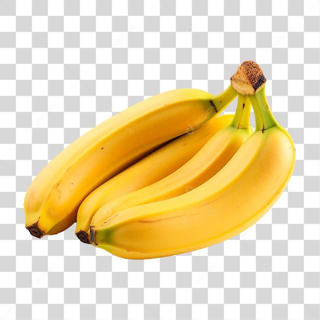 Penca de Bananas PNG Transparente