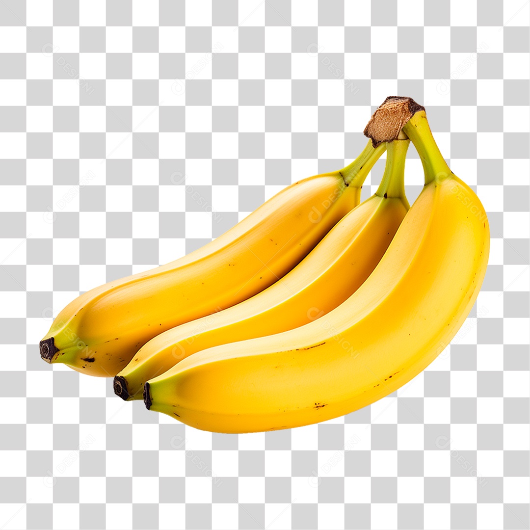 Penca de Bananas PNG Transparente