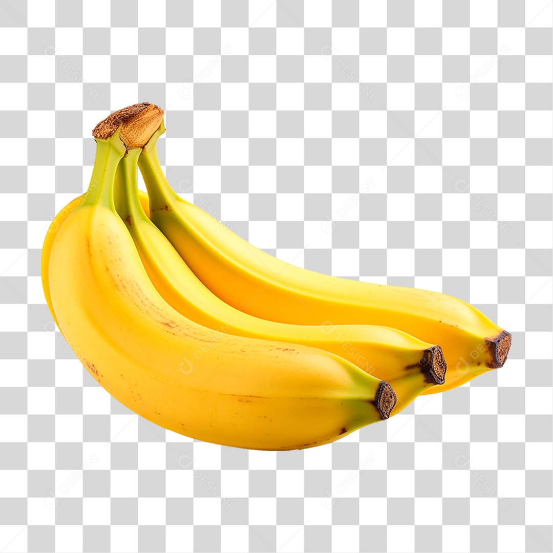 Penca de Bananas PNG Transparente