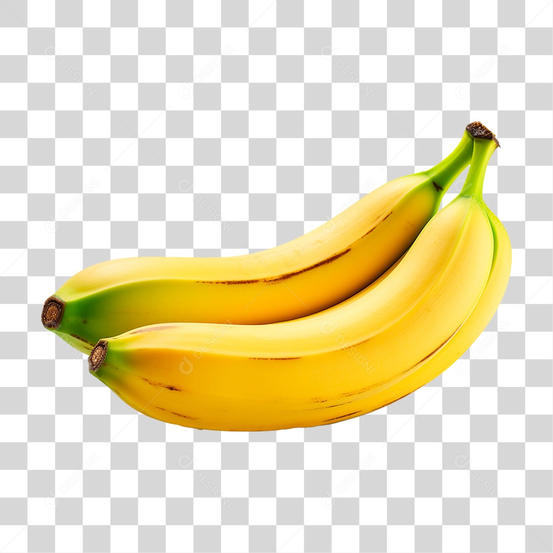 Penca de Bananas PNG Transparente
