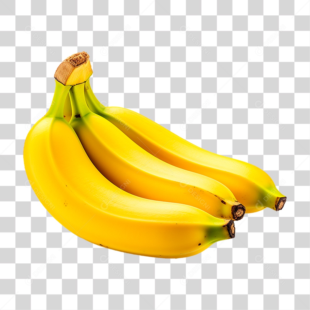 Penca de Bananas PNG Transparente