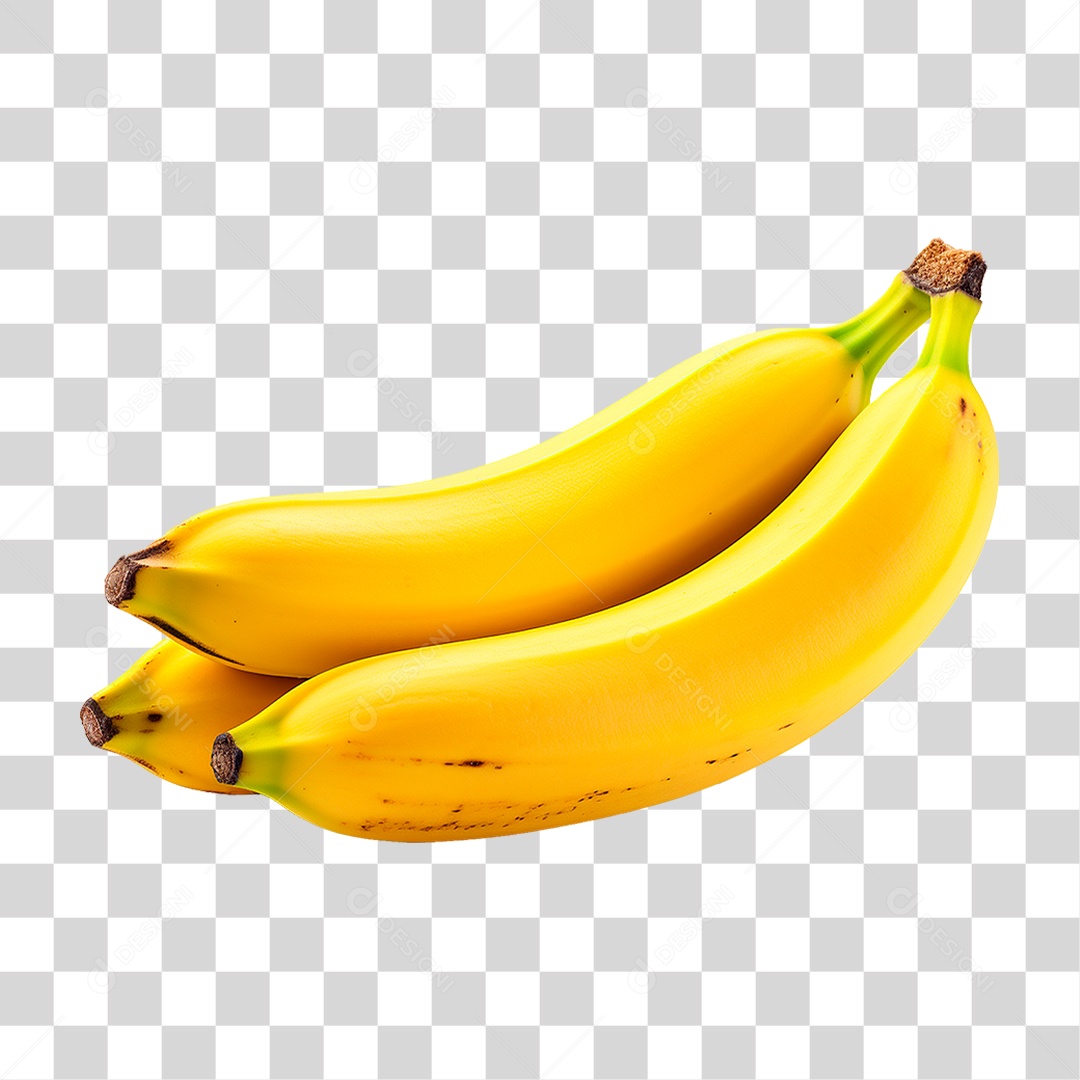 Penca de Bananas PNG Transparente