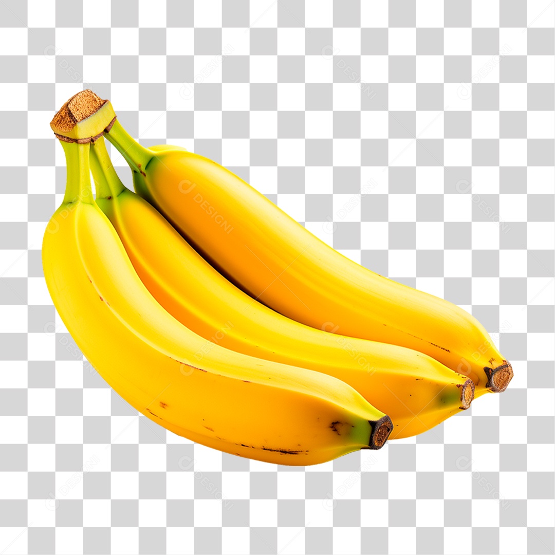 Penca de Bananas PNG Transparente