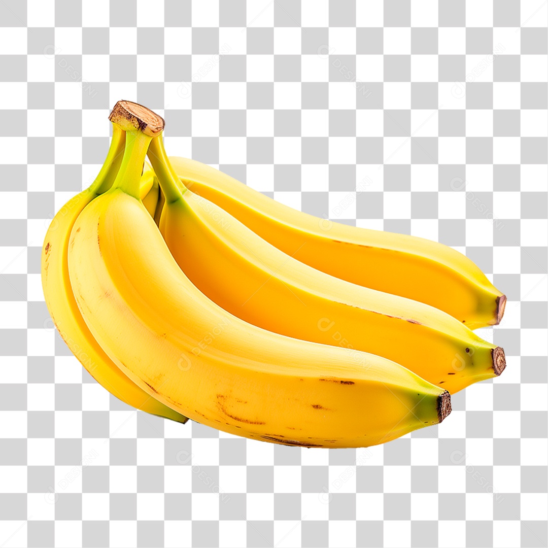 Penca de Bananas PNG Transparente