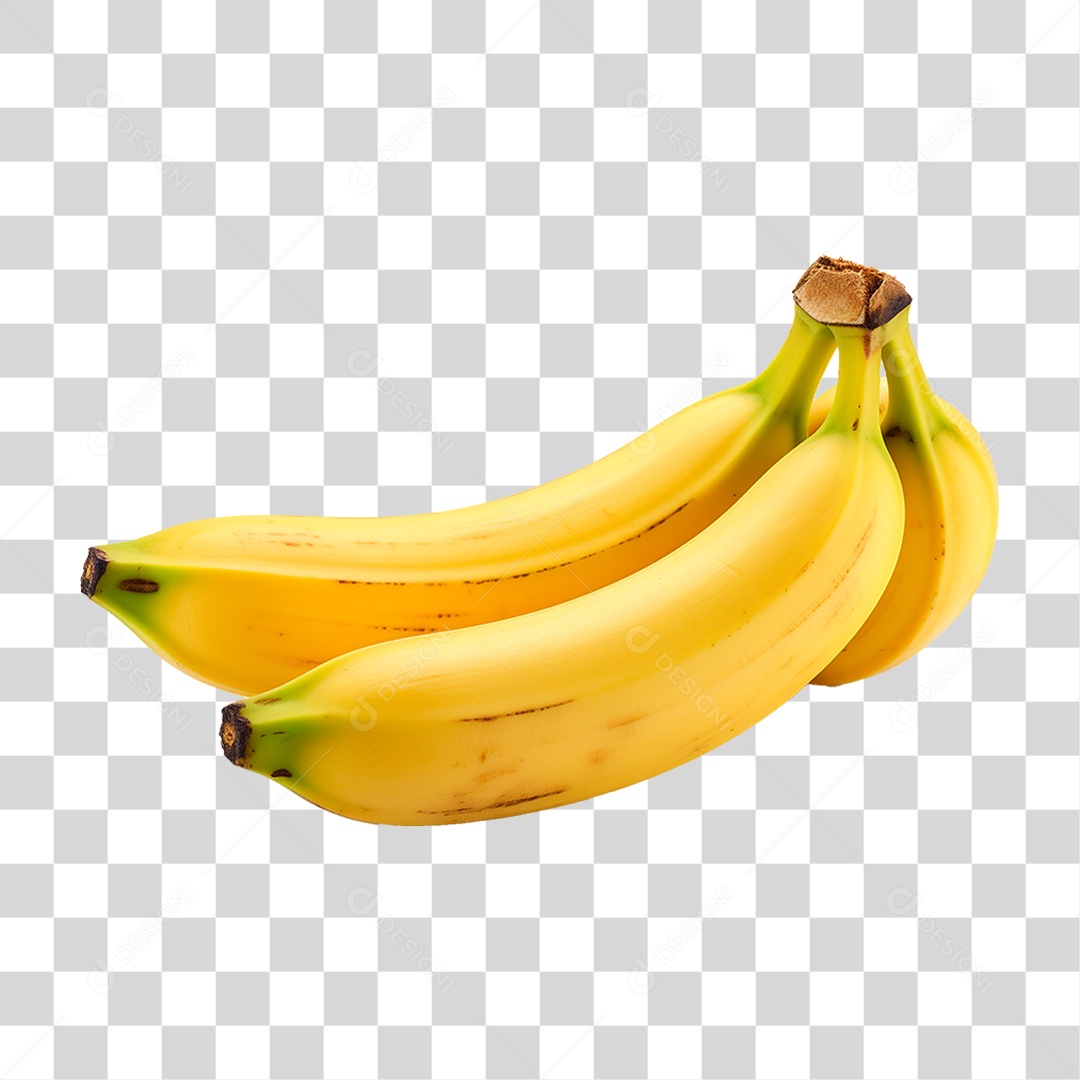 Penca de Bananas PNG Transparente