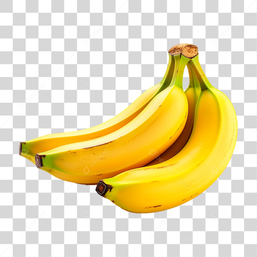 Penca de Bananas PNG Transparente
