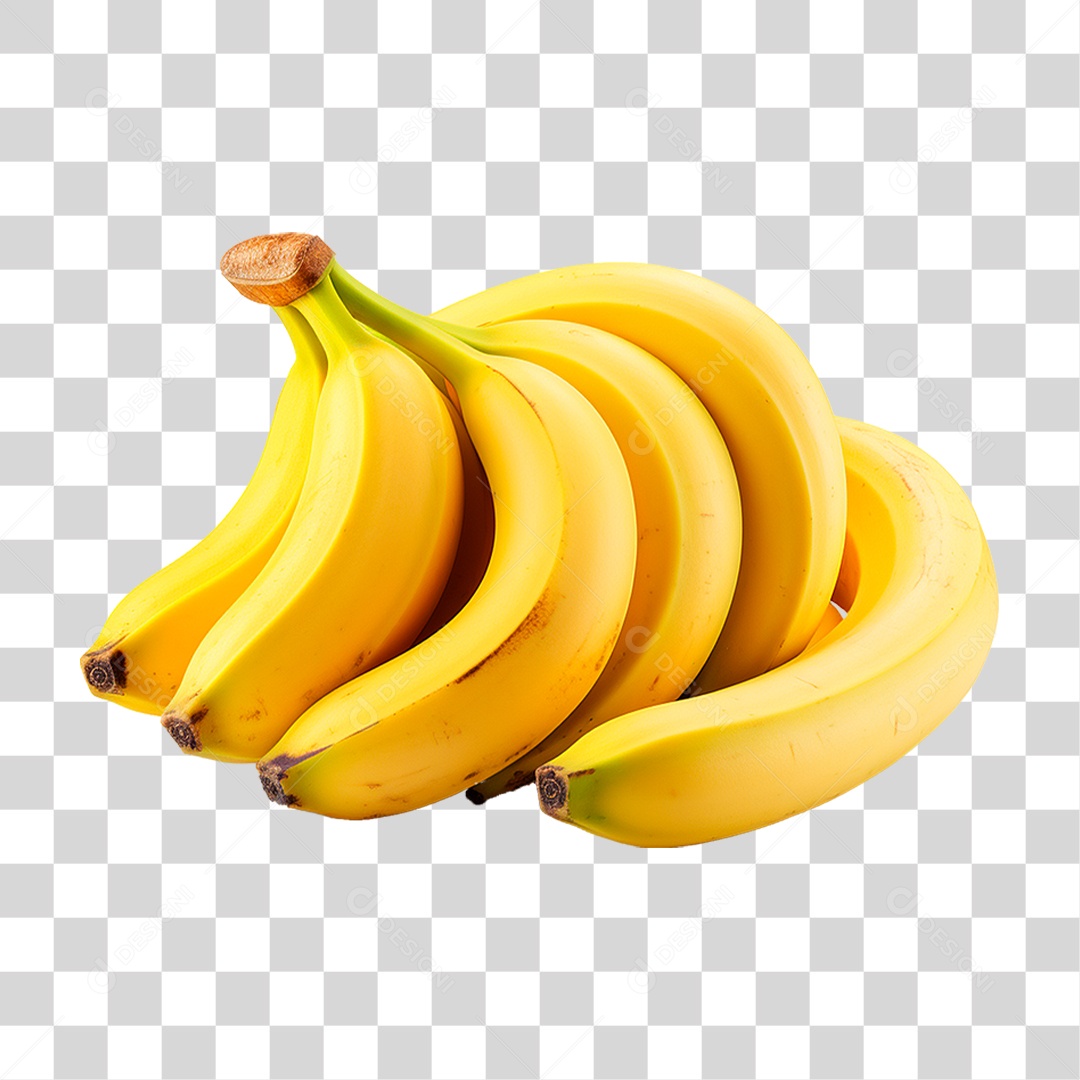Penca de Bananas PNG Transparente