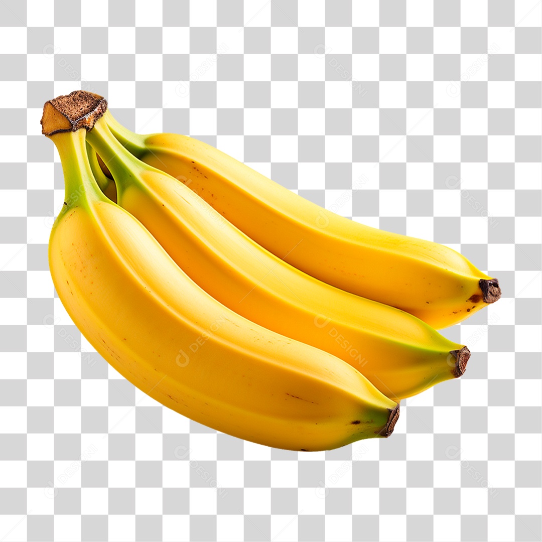 Penca de Bananas PNG Transparente