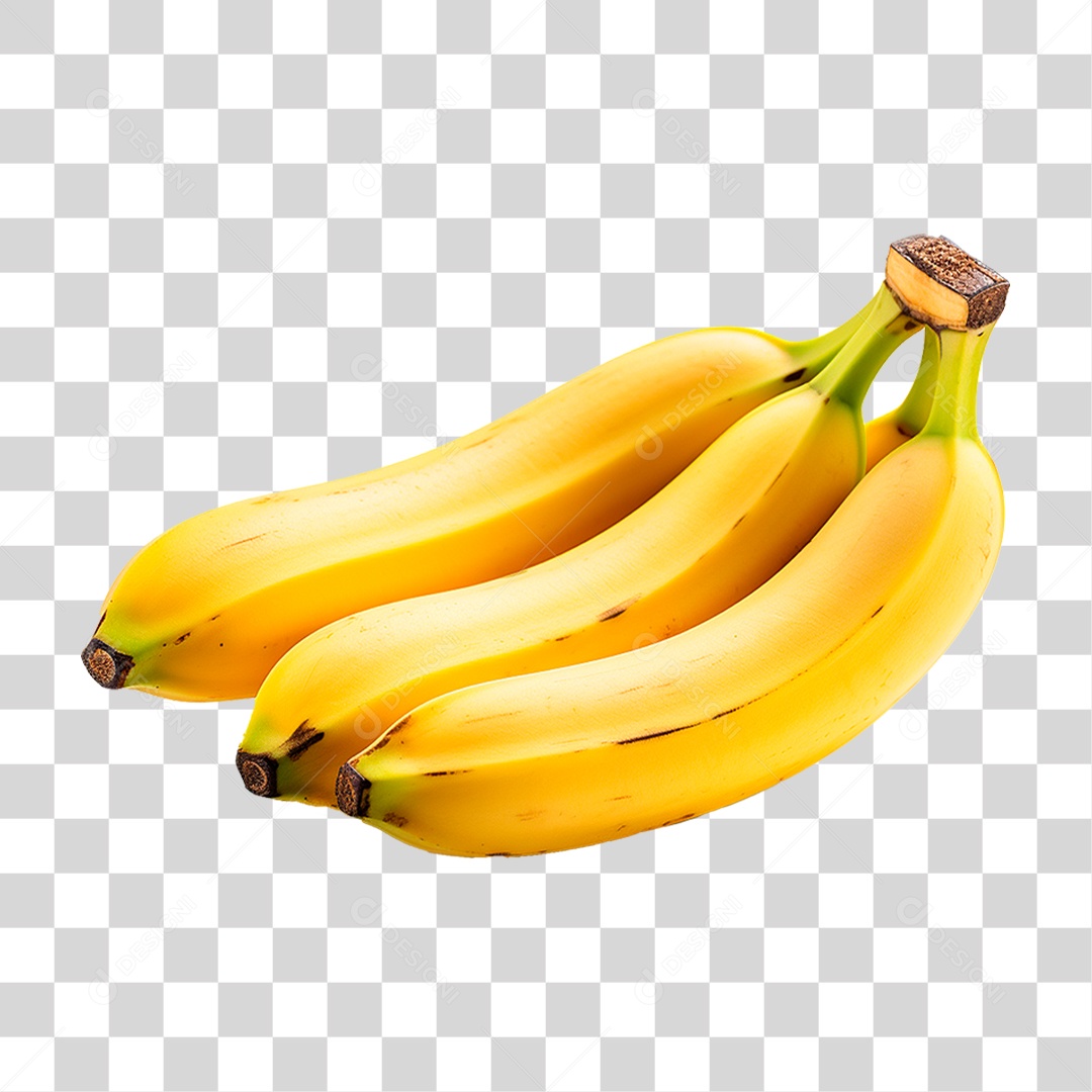 Penca de Bananas PNG Transparente