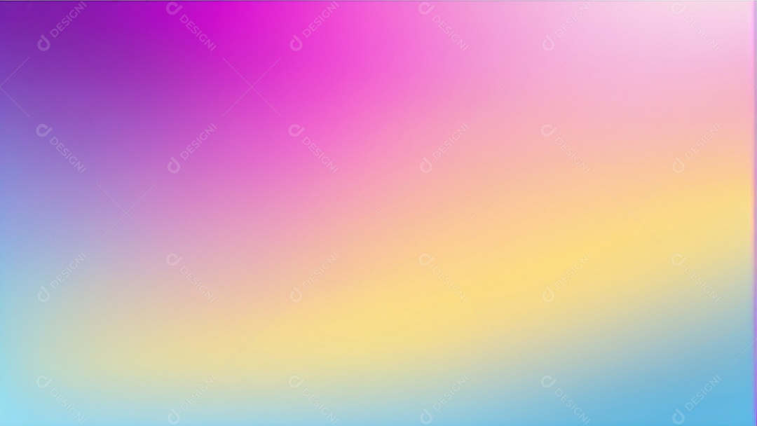 Desfoque padrão fundo gradiente azul claro roxo amarelo