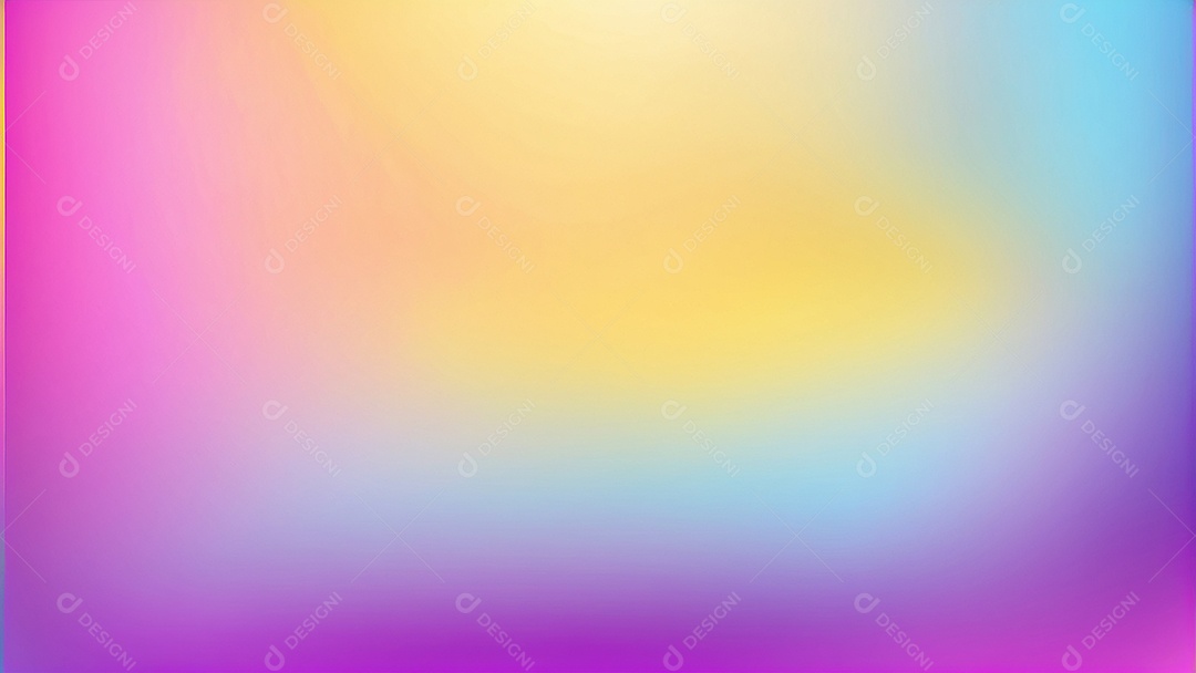 Desfoque padrão fundo gradiente azul claro roxo amarelo