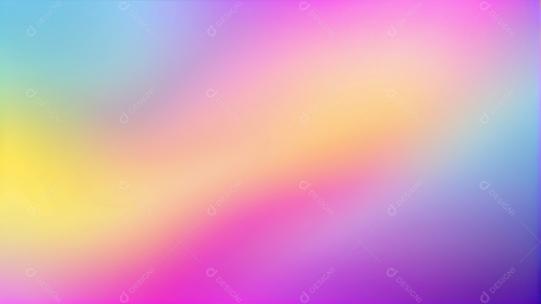 Desfoque padrão fundo gradiente azul claro roxo amarelo