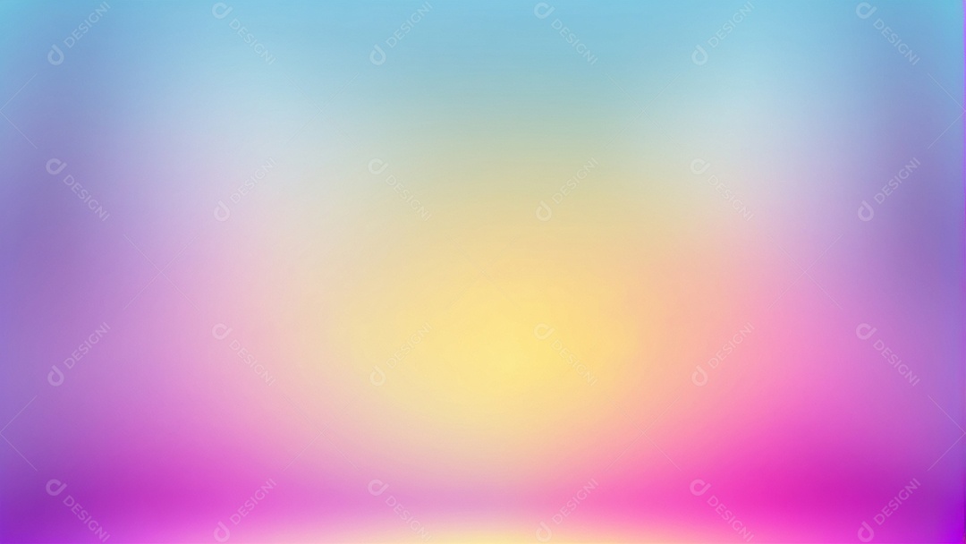 Desfoque padrão fundo gradiente azul claro roxo amarelo