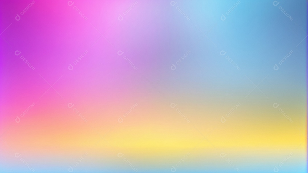 Desfoque padrão fundo gradiente azul claro roxo amarelo