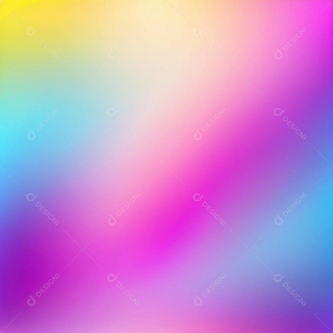 Desfoque padrão fundo gradiente azul claro roxo amarelo