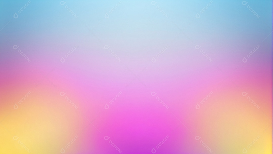 Desfoque padrão fundo gradiente azul claro roxo amarelo